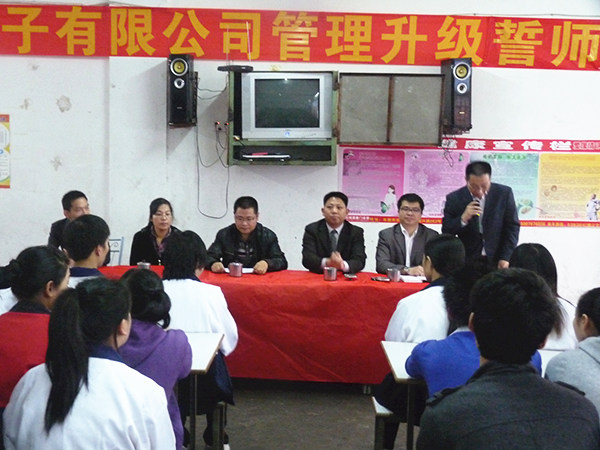 2011年3月15日，凱東管理升級誓師大會召開
