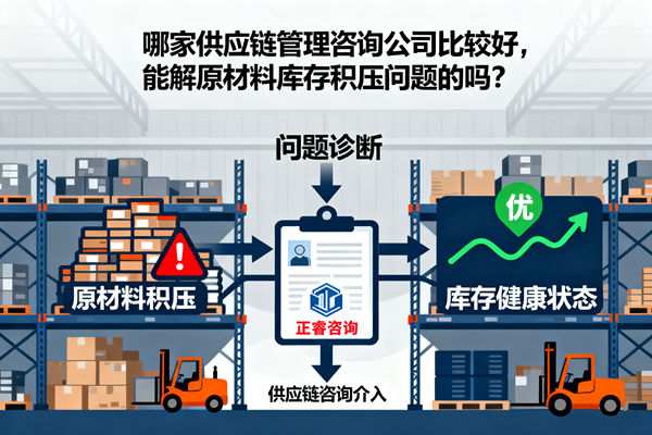 哪家供應(yīng)鏈管理咨詢公司比較好，能解原材料庫存積壓問題的嗎？